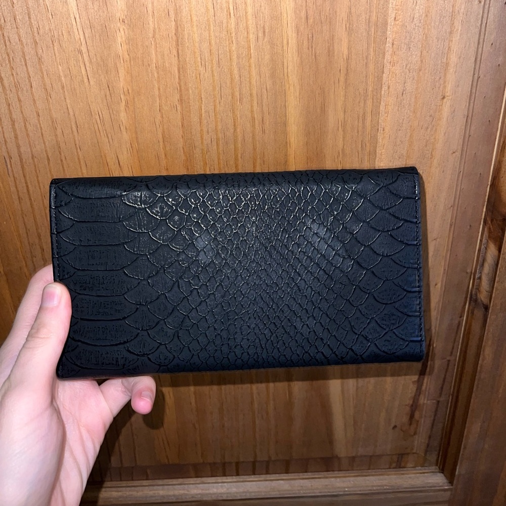 Small black clutch/wallet